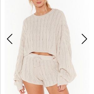 Nasty gal sweater set